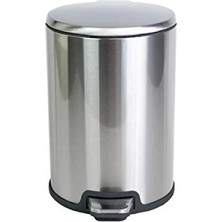 Calperia Pedallı Çöp Kovası - 12 Litre Beyaz