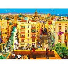 Calperia 1500 Parçalı Valensiya'da Yemek Temalı Puzzle