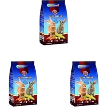Calperia Kurutulmuş Sebzeli Tavşan Yemi 750 gr 3lü Paket
