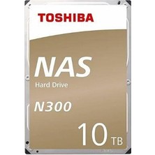 TOSHIBA MN10ADA10TS N300 3.5" 10TB 7200rpm 512MB Sata 7/24 NAS Harddisk