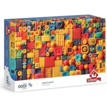 Calperia 1000 Parça Çılgın Küpler Yapboz