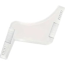 Calperia Sakal ve Bıyık Bakım Şekillendirme Şablonu ve Tarağı