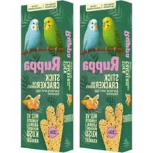 Calperia Muz Aromalı 3'lü Muhabbet Kuşu Krakeri, 2 Paket