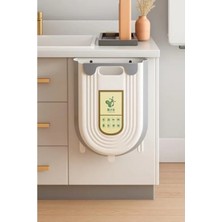 Calperia Katlanabilir Körüklü Mutfak Dolap Içi Çöp Kovası, 20KG Taşıma Kapasiteli