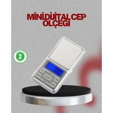 MiraLive Mavi Işıklı LCD Ekranlı Hassas Tartı Terazisi