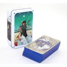 MiraLive Metal Kutulu Tarot Kartı White Numen