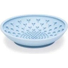 Calperia Açık Mavi Silikon Yavru Köpek Mama Yeme Oyuncağı, 19CM