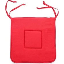 Calperia Kırmızı Sandalye Minderi