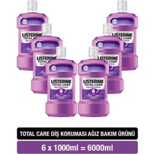 Listerine Total Care Ağız Bakım Suyu 1000 ml x6