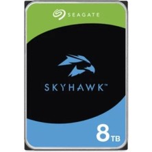 Seagate ST8000VX010 Skyhawk 3.5" 8tb 5400RPM 256MB Sata (2 Yıl Garanti) 7/24 Harddisk