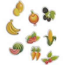 Calperia Eğitici Manyetik Meyve ve Sebze Figürleri Seti