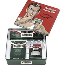 Calperia Klasik Tıraş Seti - Vintage Metal Kutu