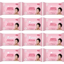 Calperia 3'ü 1 Arada Makyaj Temizleme Mendili - 240 Yaprak (12X20 Cm)