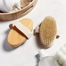 Calperia Doğal Lif Selülit Masaj Fırçası - Cilt Bakımı Için Etkili Araç