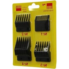 Calperia Profesyonel Makine Tarak Seti - 4 Parça