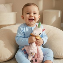 Bbsky Diş Kaşıyıcılı Güvenli Bebek Uyku Arkadaşı, Unisex Peluş Sarılma Oyuncağı