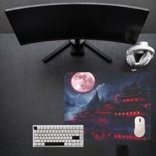 BLS 48X40 cm Büyük Boy Oyuncu Mouse Pad Kaymaz Taban Fare Altlığı Gaming Mousepad L