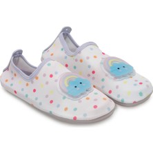 Peluche Pembe Kız Çocuk Deniz Ayakkabısı Cloud