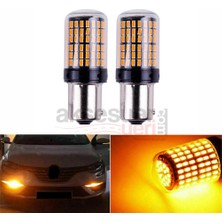 Carlone Turuncu LED Sinyal Ampülü 144 LED 93 P21W Yüksek Kalite Premium Ürün