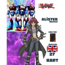 Çakmak Oyun Dükkanı Ingilizce Alister Destesi 27 Yugioh Kartı Yu-Gi-Oh!