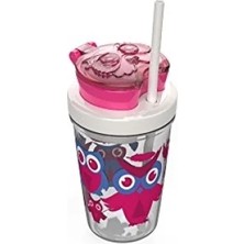 Calperia Sızdırmaz Tritan Bardak 350 Ml, Pembe