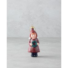 English Home Aden Kırmızı Yılbaşı Ağacı Süsü 11,5 cm Baston Şeker Detaylı Ev Dekoru