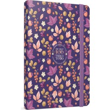  gıpta 100 things sert kapak not defteri 19x26cm 120 yaprak kareli (2 li paket)