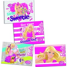  gıpta barbie spiralli resim defteri 25x35cm 15 yaprak (6 lı paket) 5452