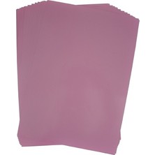 Bafix A4 Elişi Kağıdı 20 Li (20 Sayfa) 80 Gr Tek Renk (Arkası Beyaz) Pembe