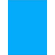  bafix a4 elişi kağıdı 20 li (20 sayfa) 80 gr tek renk (arkası beyaz) mavi