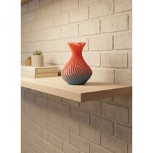 MiraLive Romantik Kalp Figürlü Süslük Vazo Modern Tasarım 15 cm