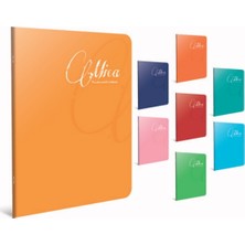  gıpta mica a4 tel dikişli pp kapak defter 80 yaprak çizgili (4 lü paket) 1707