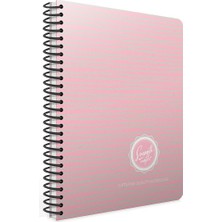Gıpta Smooth Spiralli Karton Kapak Defter 19X26Cm 80 Yaprak Çizgili (4 Lü Paket) 3789