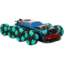 Aylina Mey Ithalat® Işıklı Duman Püskürten 8 Tekerlekli USB Şarjlı Uzaktan Kumandalı Drift Arabası