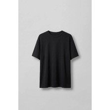 Abluka Online Erkek Oversize T-Shirt Siyah