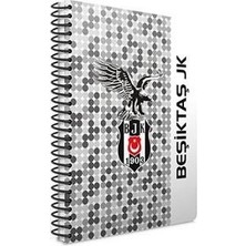  gıpta taraftar-bjk spiralli a6 ofset pp kapak bloknot 80 yaprak çizgili 3-8320000-2011