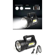 Uslucan Alışveriş Profesyonel Ultra Güçlü LED El Feneri - Yüksek Performanslı 900 Lümen Aydınlatma
