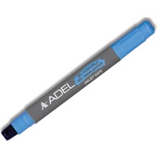 Adel Fosforlu Kalem Jel Mavi Tekli (1 Adet)