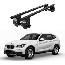 Today Auto Royal Bmw X1 (2012-2015) Uyumlu Siyah Kilitli Ara Atkı Port Bagaj Tavan Barı