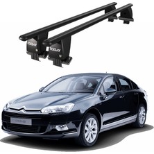 Today Auto Royal Citroen C5 (2000-2007) Uyumlu Siyah Kilitli Ara Atkı Port Bagaj Tavan Barı