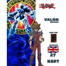 Çakmak Oyun Dükkanı Ingilizce Valon Destesi 27 Yugioh Kartı Yu-Gi-Oh!