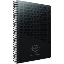 Gıpta Headline A4 Spiralli Karton Kapak Defter 80 Yaprak Çizgili (4 Lü Paket) 2668