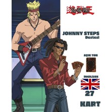 Çakmak Oyun Dükkanı Ingilizce Johnny Steps Destesi 27 Yugioh Kartı Yu-Gi-Oh!