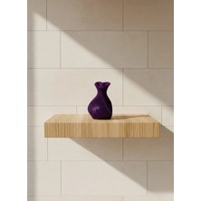 MiraLive Kalpli Vazo Mor