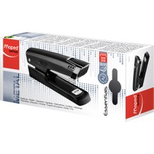 Maped Essentials Metal Full Strip Zımba Makinası 24/6-26/6 3154143544116 Türkiye Menşeli Siyah Renk