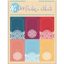  dantel hediye kartı 2 li poşet (6 paket)