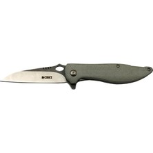 Epilons Crkt Lotus 1265 Gri Kamp / Outdoor Çakı 18CM - Yarı Otomatik, Kemerlikli, Kutulu