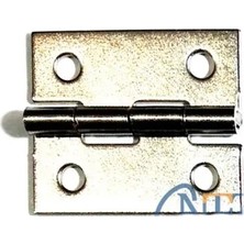 Pileli Store Tavla Menteşesi 3cm, No:1/4 - Nikel, 120 Adet