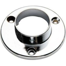 Volkan V206 Yuvarlak Boru Vidalı Askı Flanşı Krom 100 Adet