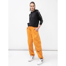 Nike Sportswear Swoosh Bol Kalıp Kadın Turuncu Eşofman Altı
